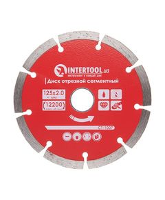 Диск отрезной алмазный INTERTOOL CT-1007, 125 мм, сегментный, фото  | SNABZHENIE.com.ua