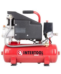 Компресор 9 л, 0.75 кВт, 220 В, 8 атм, 160 л/хв INTERTOOL PT-0002, фото  | SNABZHENIE.com.ua