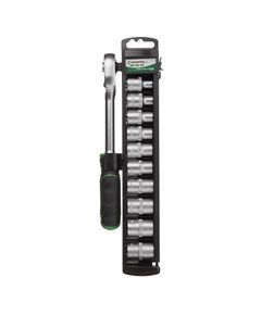 Набор головок 10 шт. с трещоткой 1/2 INTERTOOL ET-6013, фото  | SNABZHENIE.com.ua