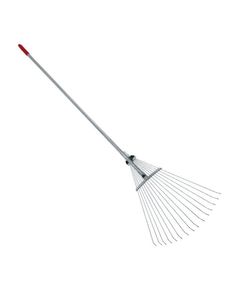 Граблі веерні INTERTOOL FT-3004, 15 прутів, металевий держак, фото  | SNABZHENIE.com.ua
