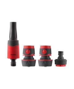 Насадка для полива с регулировкой потока и адаптером INTERTOOL GE-0028, фото  | SNABZHENIE.com.ua