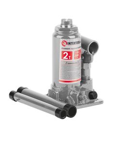 Домкрат столбик INTERTOOL GT0021, одноштоковый, 2 т, фото  | SNABZHENIE.com.ua
