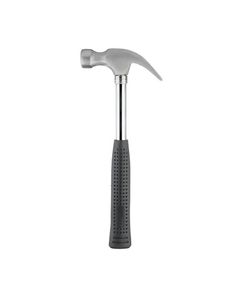Молоток столярний 450 г з гвоздодером, металевою ручкою INTERTOOL, фото  | SNABZHENIE.com.ua