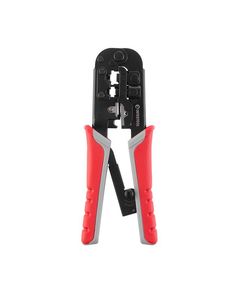 Клещи для опрессовки RJ11, RJ12, RJ45 Western INTERTOOL HT-7052, фото  | SNABZHENIE.com.ua