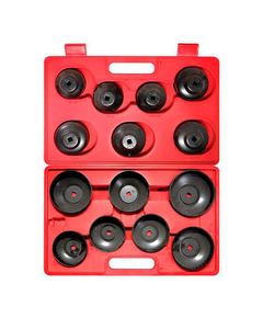 Набір знімників масляного фільтра INTERTOOL HT-7204 (ковпачки), фото  | SNABZHENIE.com.ua