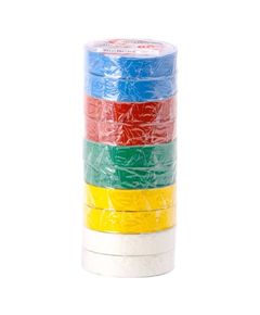 Изоляционная цветная лента 0.15мм х 17мм х 25м INTERTOOL IT-0029, фото  | SNABZHENIE.com.ua