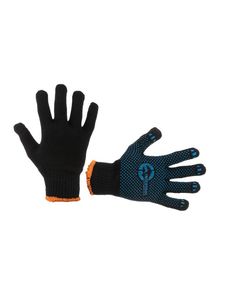 Перчатка акриловая с PVC-точками 9 (синяя) INTERTOOL SP-0132, фото  | SNABZHENIE.com.ua