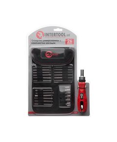 Реверсивна отвертка INTERTOOL VT-1026 з 26 насадками, фото  | SNABZHENIE.com.ua