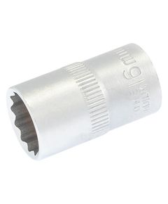 Головка торцевая MASTERTOOL 12-гранная ½ 16 мм L 40 мм CrV 78-0616, фото  | SNABZHENIE.com.ua