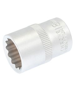 Головка торцевая MASTERTOOL 12-гранная ½ 18 мм L 40 мм CrV 78-0618, фото  | SNABZHENIE.com.ua