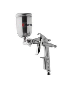 Краскопульт пневматический INTERTOOL PT-0303, 0.5мм, 200мл, 5бар, фото  | SNABZHENIE.com.ua