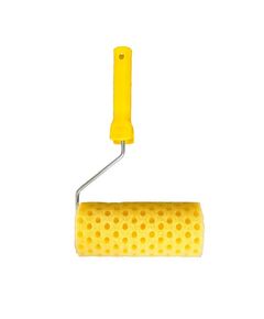 Валик малярний структурний MASTERTOOL Moltopren Decor Горошок 80/180 мм Ø 6 мм з ручкою 92-6203, фото  | SNABZHENIE.com.ua