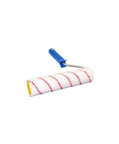 Валик малярный MASTERTOOL Nylon 48/250/9 мм Ø 8 мм с ручкой 92-5404-P, фото  | SNABZHENIE.com.ua
