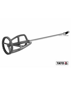 Миксер для краски и клея оцинкованный YATO : Ø125 x 600 мм, M14, макс 20-30 кг [10], фото  | SNABZHENIE.com.ua