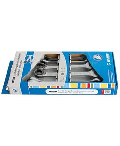 Набор ключей комбинированных с храповиком UNIOR 8 - 19 (160/2CS), фото  | SNABZHENIE.com.ua
