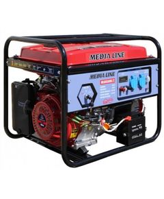 Генератор AGT MLG6500Е/2, 6,5 кВА, 230 В/50 Гц, AVR, 25 л, 14 год/50%, 374 г/кВт, IP23, 84 кг, фото  | SNABZHENIE.com.ua