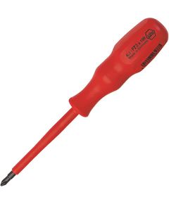 Викрутка диэлектрическая Wiha Protum SL 3.0х100 1K, CrVMo, фото  | SNABZHENIE.com.ua