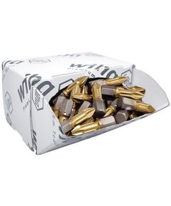 Біта Wiha TIN PZ2х25 (50 шт/уп)C 6.3,1.4,CrV, фото  | SNABZHENIE.com.ua