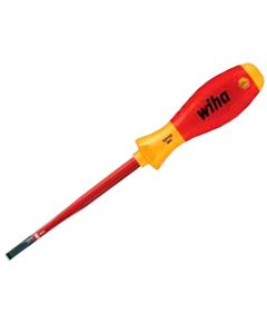 Викрутка Wiha Soft Finish Slim Fix VDE SL 4.0х100, CrVMo, фото  | SNABZHENIE.com.ua
