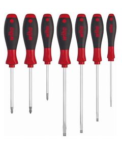 Викрутки Wiha SoftFinish набор 7 пр (3.5x100, 4.5x125, 5.5x150, 6.5x150, PH1x80, PH2x100, PZ2x100) CrVMo, фото  | SNABZHENIE.com.ua