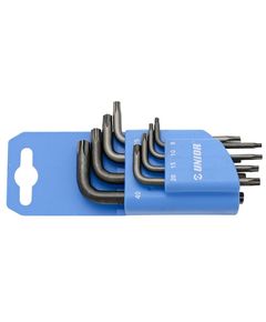 Набор ключей TORX в пластиковом подвесе UNIOR 9 - 40 (220/7TXNPH), фото  | SNABZHENIE.com.ua