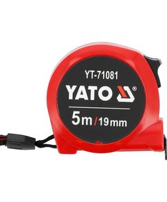 Рулетка вимірювальна YATO: L= 5 м x16 мм, фото  | SNABZHENIE.com.ua