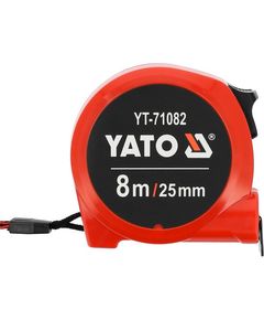 Рулетка измерительная YATO: L= 8 м x25 мм, фото  | SNABZHENIE.com.ua