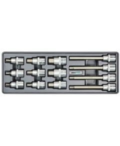 Набор головок Whirlpower Hex 5-19мм 1/2" 13ед. с ложементом AN-SK51, фото  | SNABZHENIE.com.ua