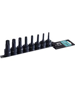 Whirlpower Набір ударних бит 1/2" 8 од. Torx 25-70 на планці, фото  | SNABZHENIE.com.ua