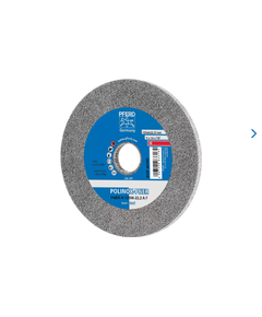 Шлифовальный круг Pferd 150*6*25,4 мм мелкое зерно POLINOX PNER-H A F войлочный, фото  | SNABZHENIE.com.ua