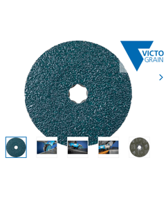 Фибровый круг 125мм CC-FS 125 VICTOGRAIN 36 COMBICLICK Pferd, фото  | SNABZHENIE.com.ua