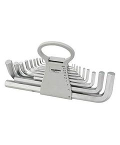 Whirlpower Набір Г-подібних шестигранників 18 шт. 1,5-19 мм, фото  | SNABZHENIE.com.ua