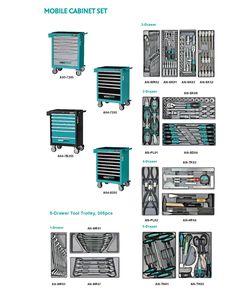 Набор инструментов Whirlpower 205 предметов в ящике на колесах, фото  | SNABZHENIE.com.ua