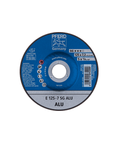 Круг зачистной 125x7,2x22 мм алюм./кол.мет. Pferd, фото  | SNABZHENIE.com.ua