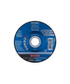 Круг зачистной Pferd 125x7,4x22 SG-Plus Whisper для нержавеющей стали, фото  | SNABZHENIE.com.ua