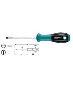 Викрутка Whirlpower SL4,0*100мм, фото  | SNABZHENIE.com.ua