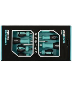 Набор отверток Whirlpower 8 шт. SL/PH/PZ в картонном кейсе S11-1208, фото  | SNABZHENIE.com.ua