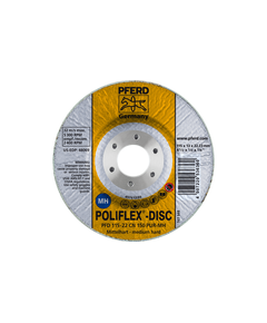 Круг полировальный Pferd Poliflex PFD 115*22 мм серый, фото  | SNABZHENIE.com.ua