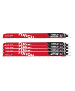 Полотно для сабельних пил TORCH CARBIDE NITRUS MILWAUKEE, 300х2,5мм, (5шт), (метал), фото  | SNABZHENIE.com.ua