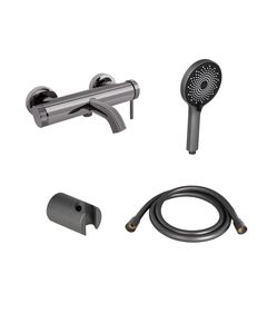 Комплект для ванной комнаты Qtap Robin Black/Chrome, фото  | SNABZHENIE.com.ua