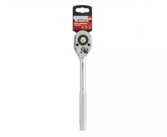 Ключ-тріскачка 1/2" з перемикачем хромований MATRIX (14015M), фото  | SNABZHENIE.com.ua