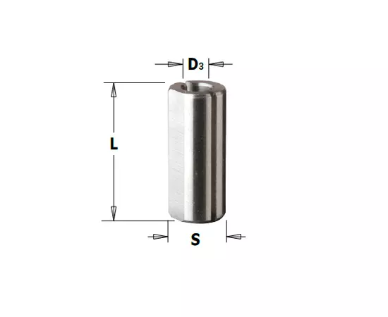 Втулка разрезная для спиральных сверл 3,5 x 23 мм, хвостовик 10 мм CMT (365.035.00), фото  | SNABZHENIE.com.ua