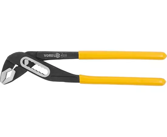 Кліщі переставні VOREL L = 250 мм, із ізольованими ручками (VO-41510), фото  | SNABZHENIE.com.ua