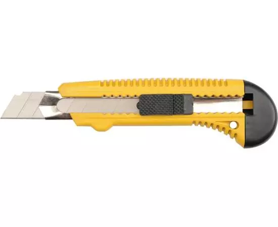Нож VOREL с выдвижным лезвием с отламывающиеся сегментам "Профи", М = 18 мм (VO-76181), фото  | SNABZHENIE.com.ua