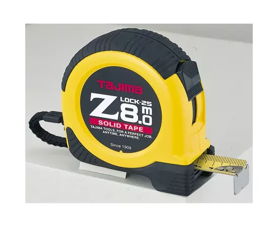 Рулетка строительная усиленная TAJIMA Z-Lock, Z5L80MY - 8м*25мм (Z5L80MY), фото  | SNABZHENIE.com.ua