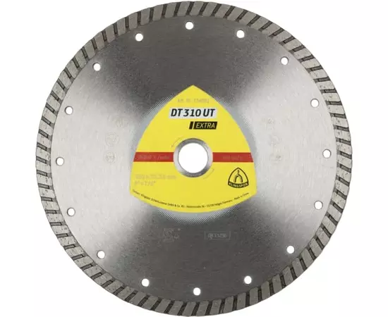 Алмазний диск KLINGSPOR DT 310 UT Extra 100 x 2 x 22,23 мм, для будівельних матеріалів, бетон, черепиця (334087KLPR), фото  | SNABZHENIE.com.ua
