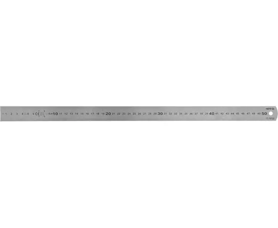 Лінійка з нержавіючої сталі YATO L = 500 x 19 мм (YT-70722), фото  | SNABZHENIE.com.ua