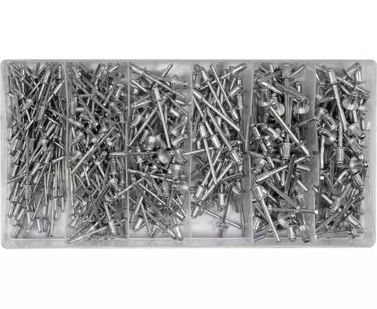 Заклепки алюминиевые, комплект 400 шт. YATO (YT-36420), фото  | SNABZHENIE.com.ua