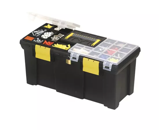 Ящик для инструмента пластмассовый с органайзером и лотком 508 х 247 х 241 мм (20") STANLEY (1-93-336), фото  | SNABZHENIE.com.ua