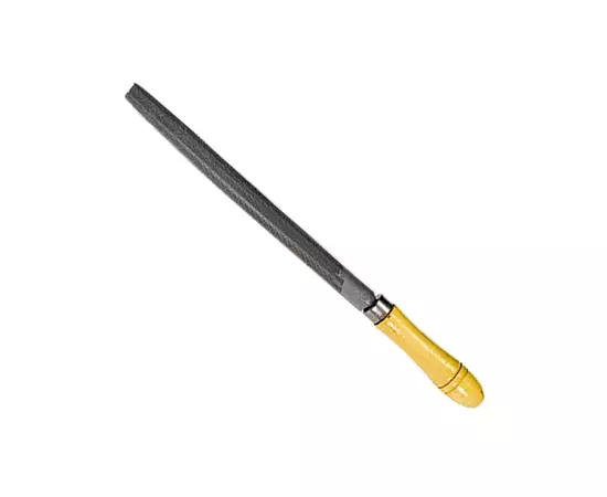 Напилок 150 мм напівкруглий, дерев'яна ручка СІБРТЕХ (16323C), фото  | SNABZHENIE.com.ua